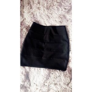 Black Mini Skirt